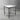 Thaddeus & Josephine Marble Square side table 18"