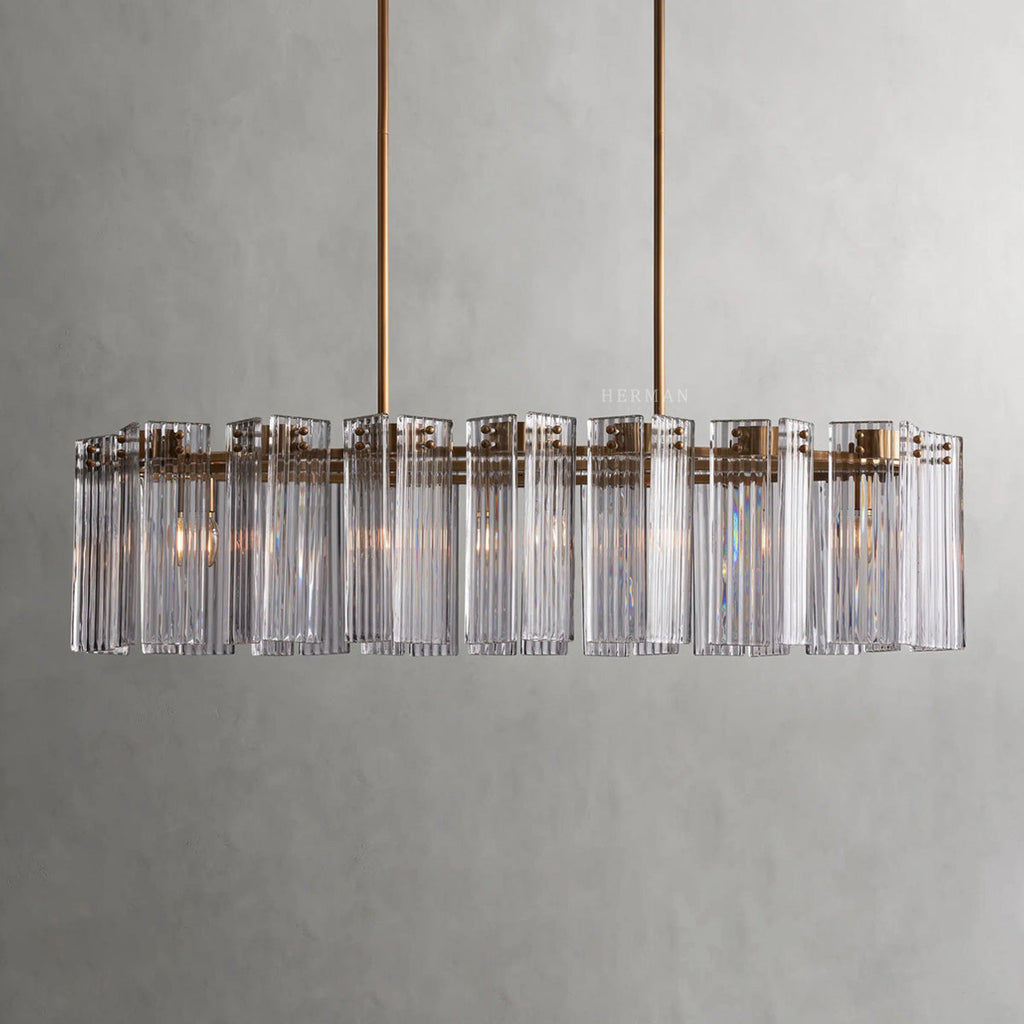 Delsie Oval 51" Chandelier