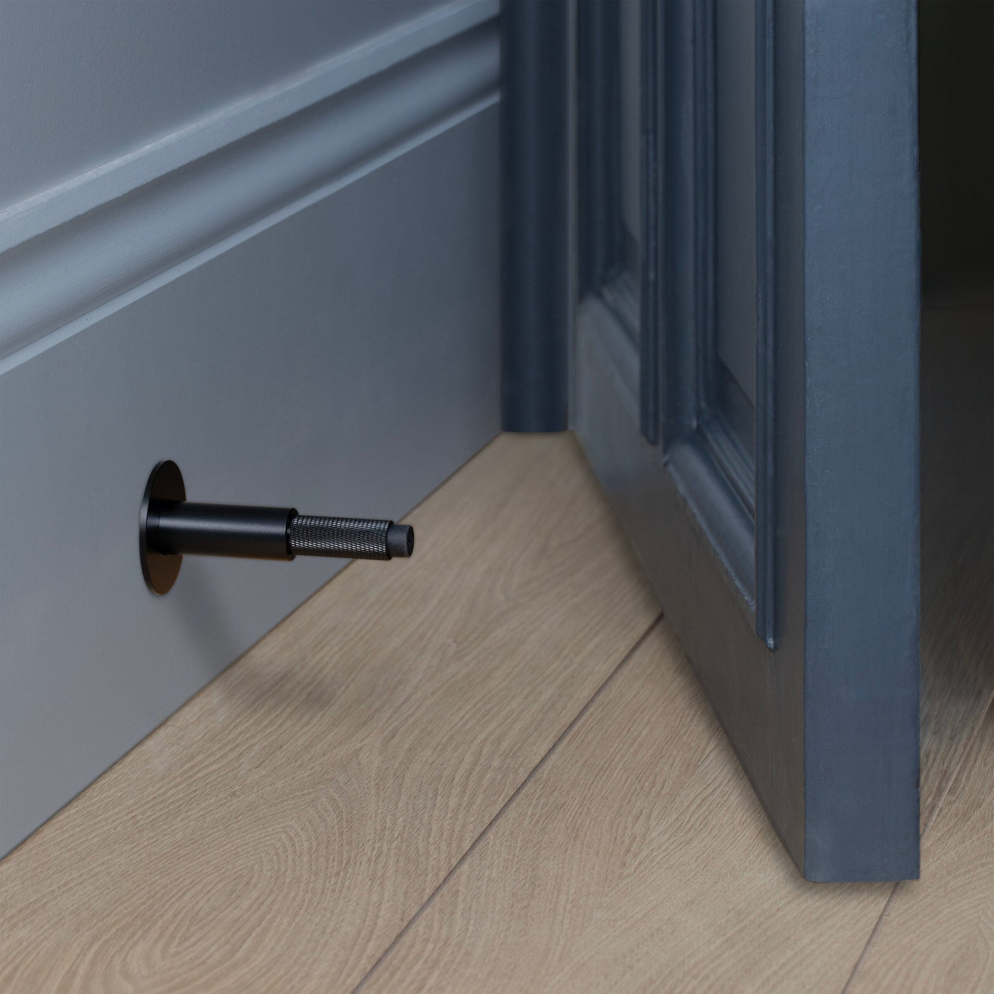 DOOR STOP / WALL / BLACK