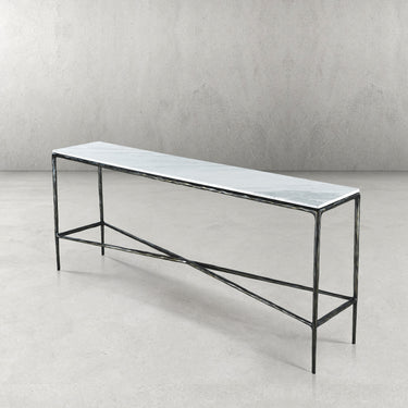 Thaddeus Marble Console Table 60"W