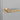 FIXED DOOR HANDLE / SINGLE-SIDED / LINEAR / BRASS