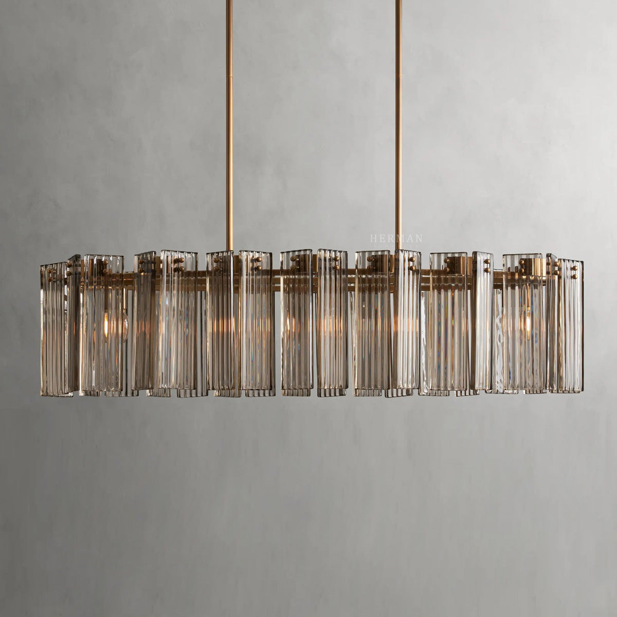 Delsie Oval 51" Chandelier