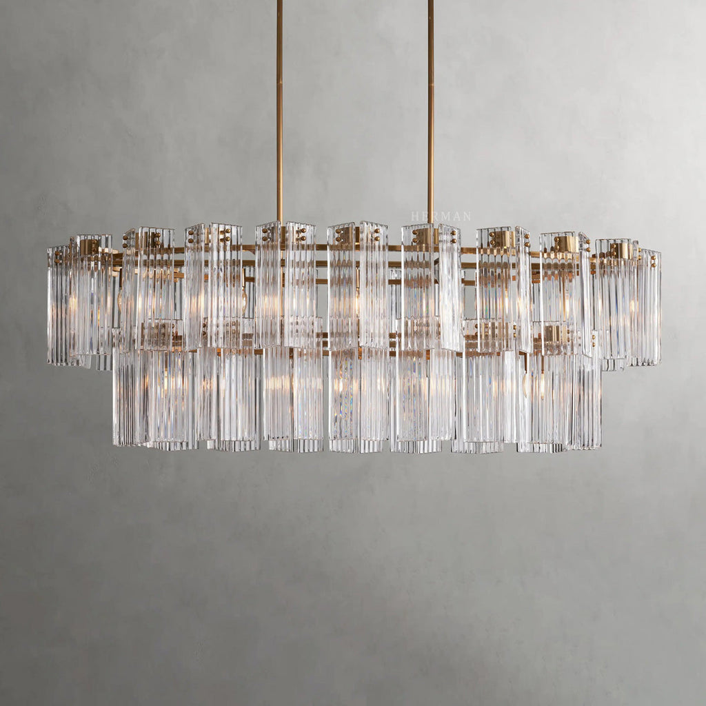 Delsie Oval 51" Chandelier