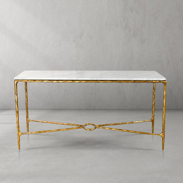 Thaddeus Marble Console Table 60"W