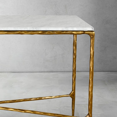 Thaddeus Marble Console Table 60"W