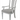 Katia Light Gray Linen & Weathered White Finish Arm Chair (Set of 2)