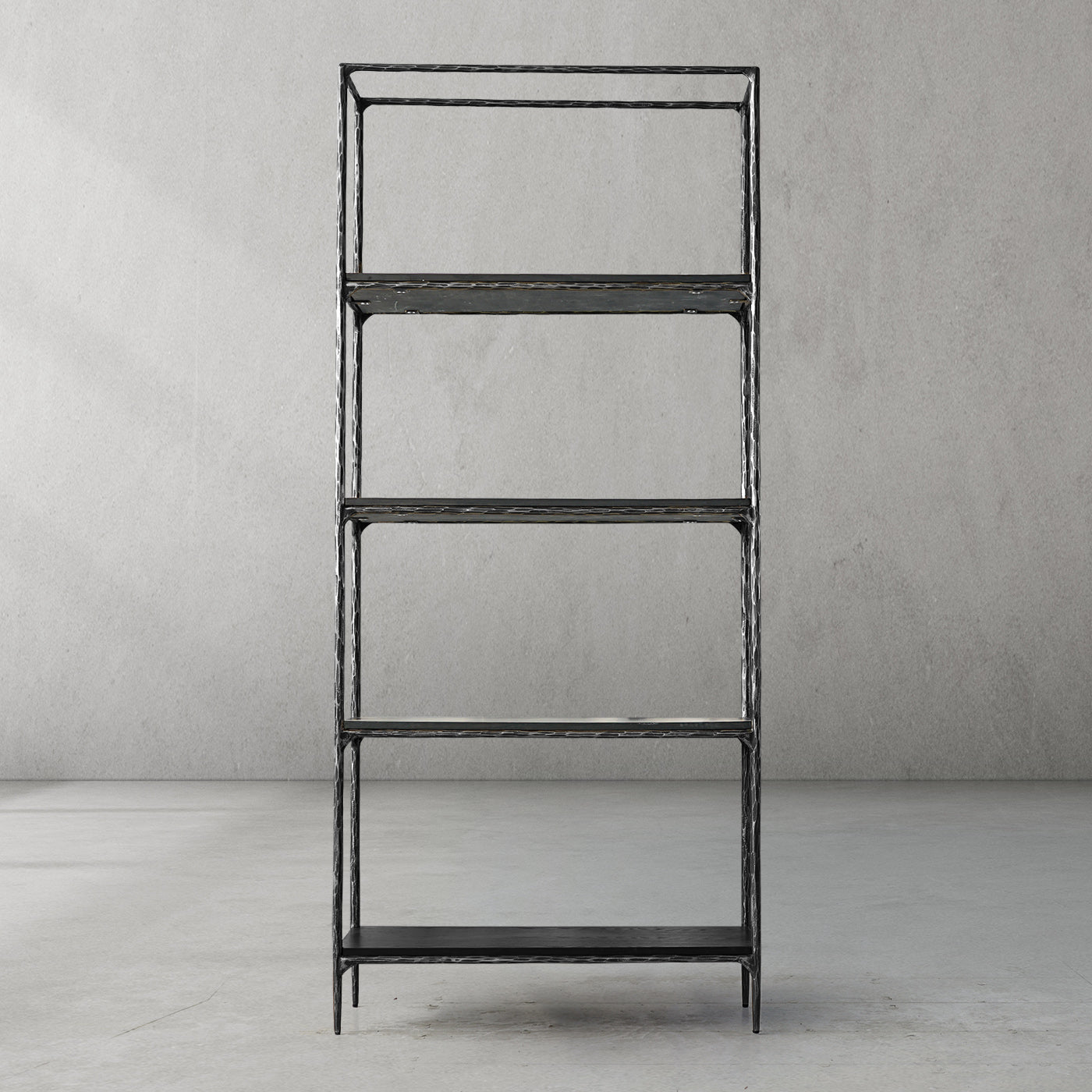 Thaddeus White Marble Shelving