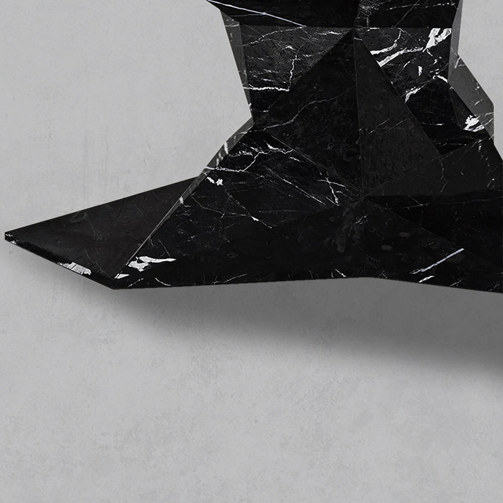 Geometric Marble Dining Table