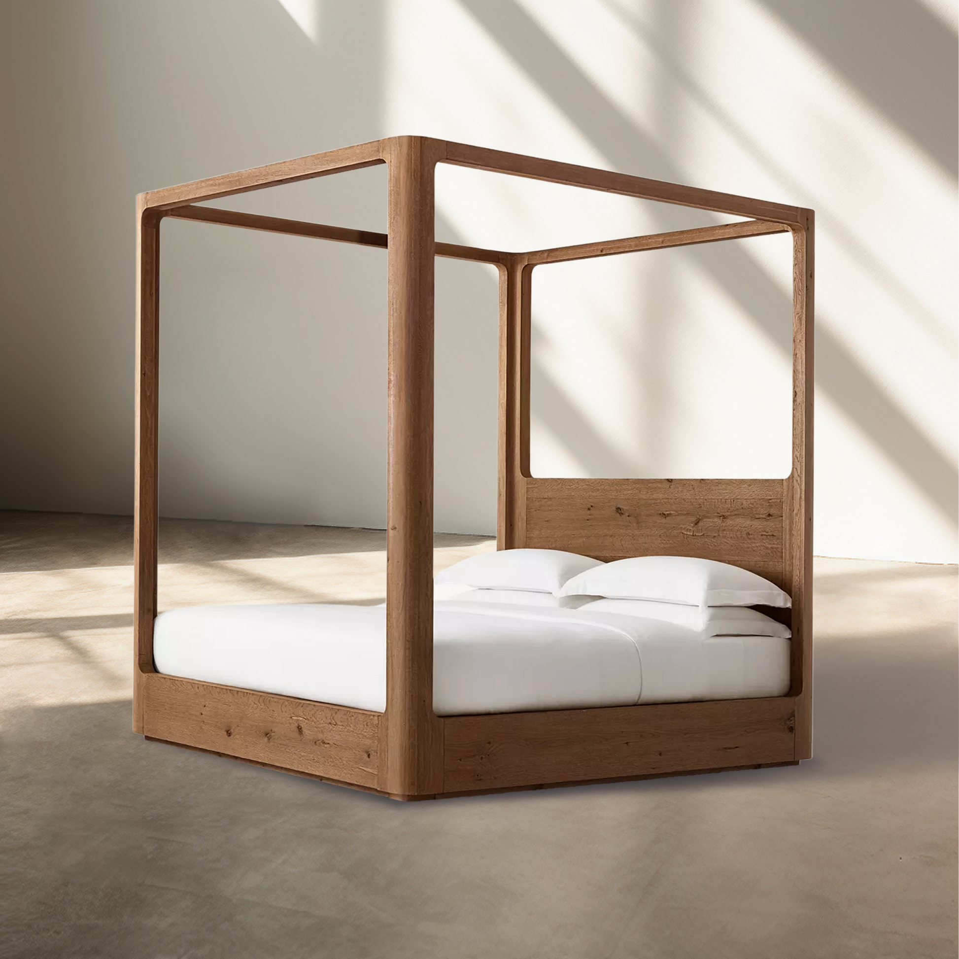 Osla Wood Canopy Bed