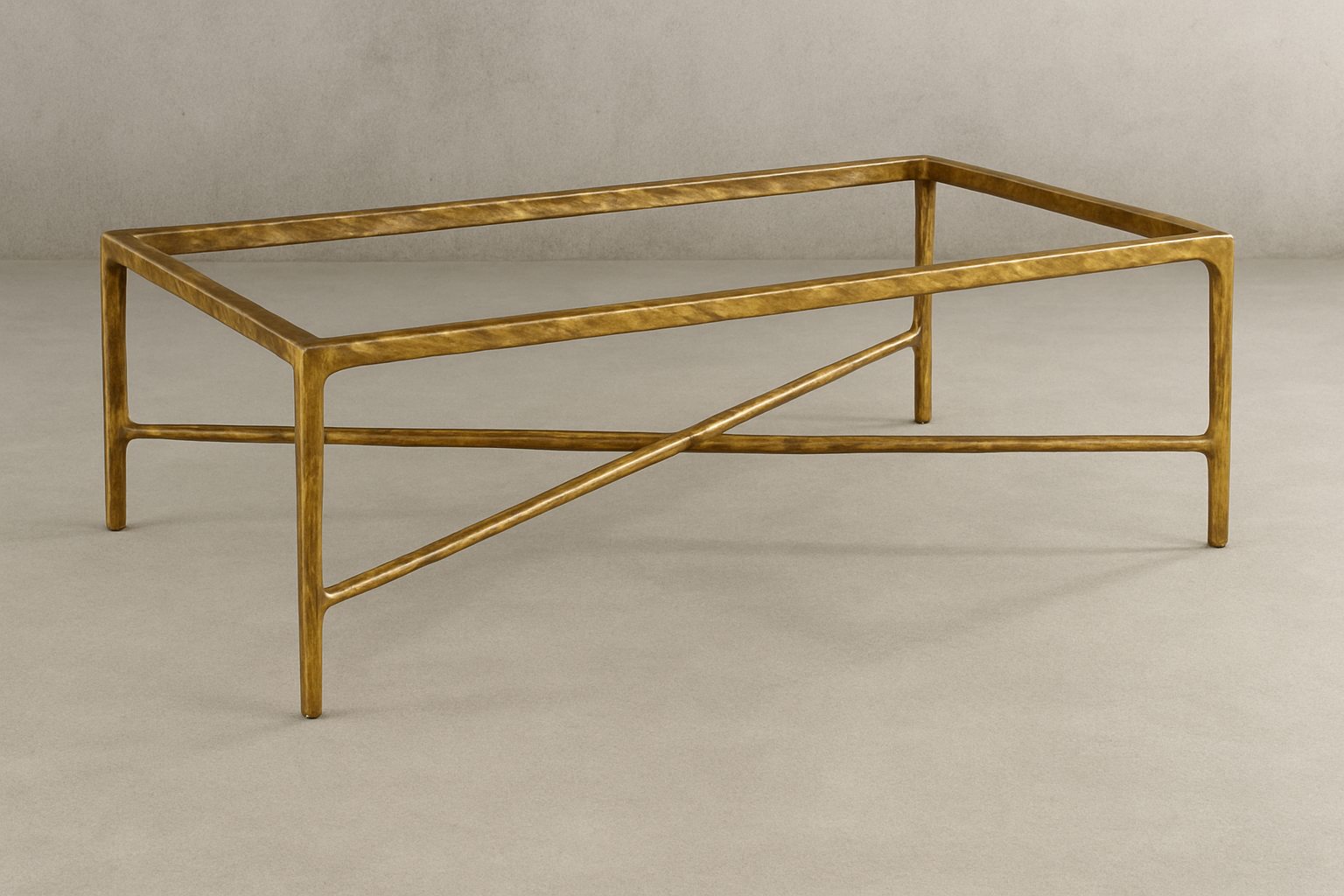 Thaddeus Rectangular Coffee Table ( Base Only)