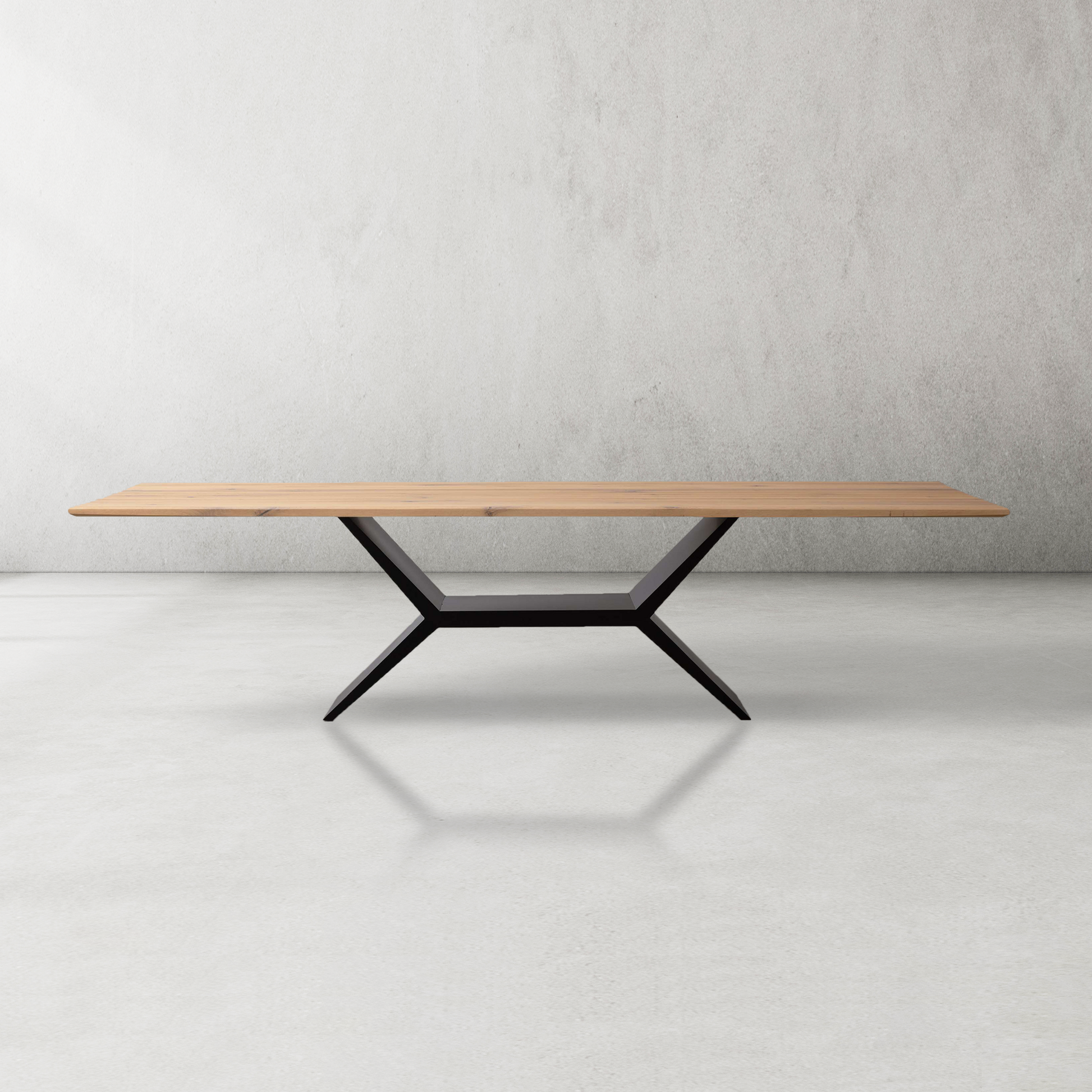 Jacob Dining Table with Vertex Base