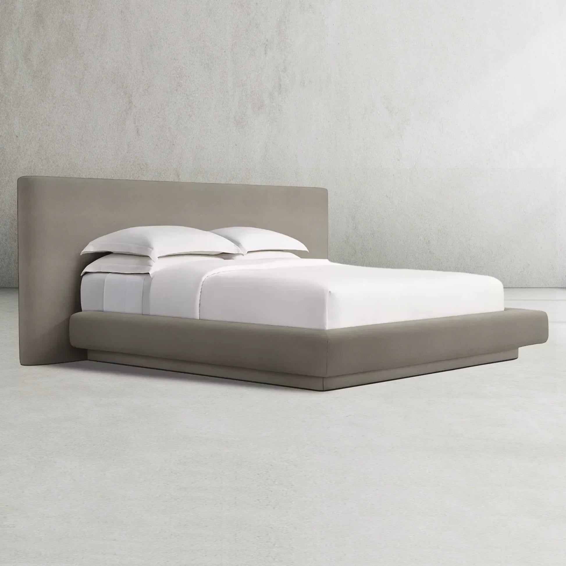 Mulholland Performance Extended Velvet Bed Frame