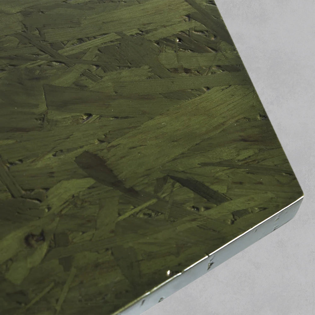 Geometric Solid Wood Dining Table