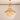 Crystal Drop Brass Branch Chandelier 31.4"D