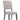 Bernard Beige Linen & Weathered Gray Oak Finish Side Chair (Set of 2)