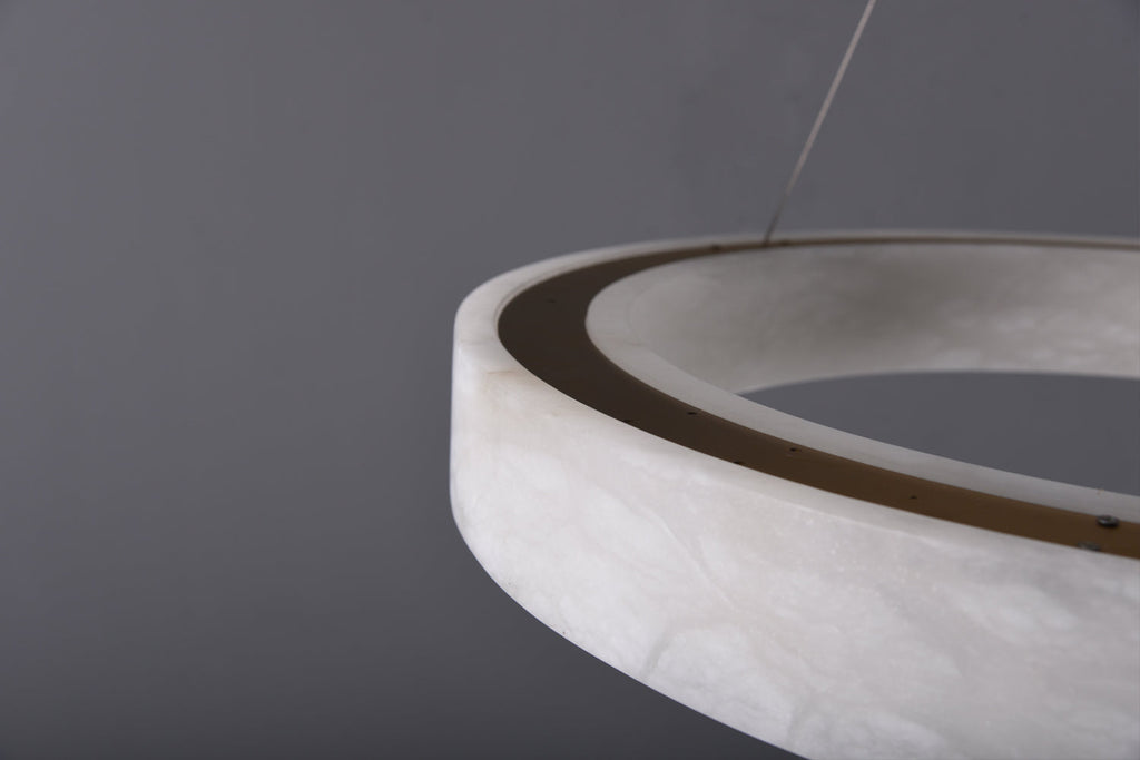 Dalia Alabaster Pendant 23.6"